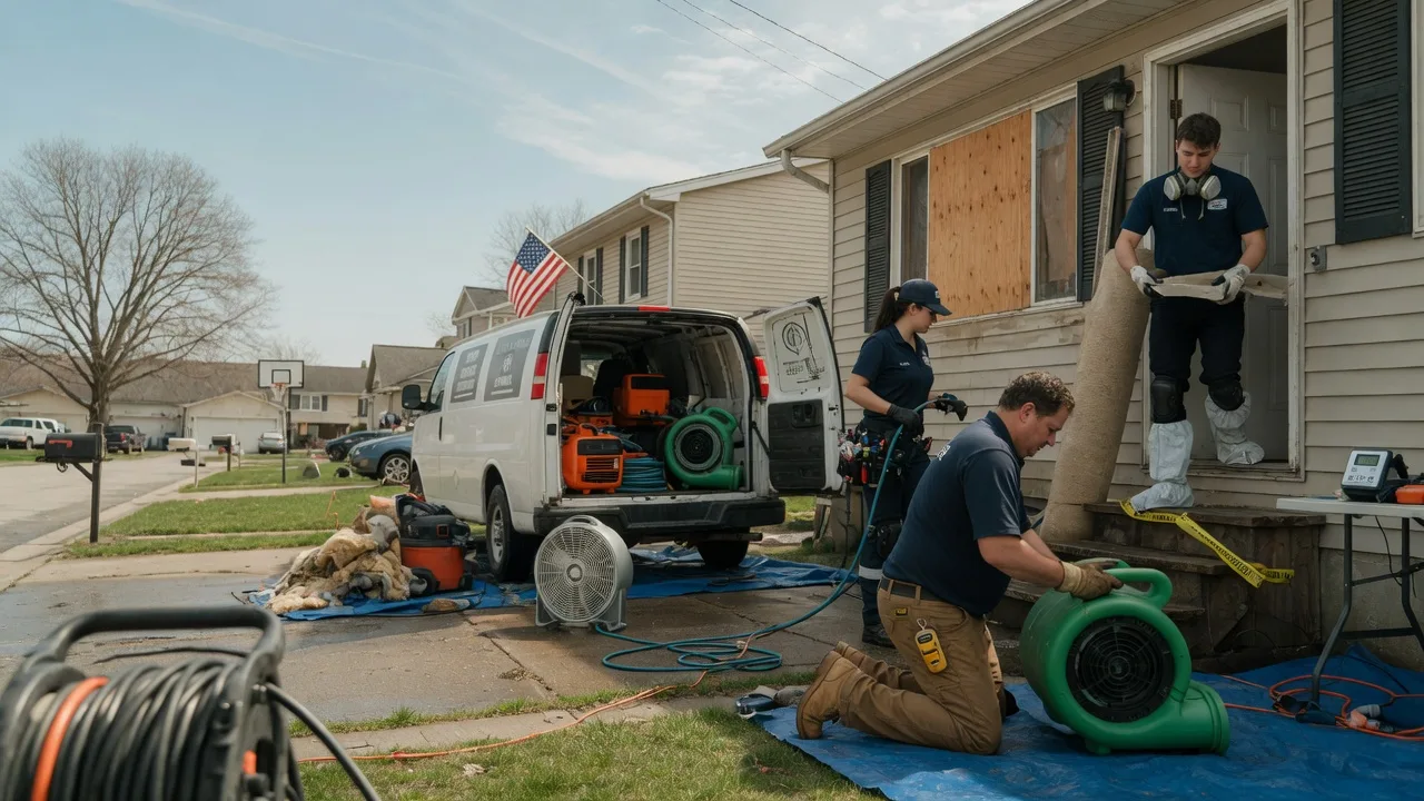 Water Damage Restoration in Queen City, MO near me